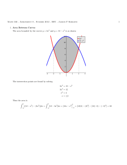 Solutions to Assignment 8