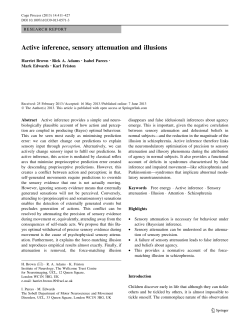 Active inference, sensory attenuation and illusions