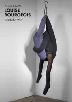 Louise Bourgeois learning resource