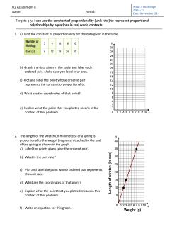 Lesson 10: Interpreting Graphs of Proportional Relationships