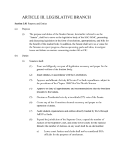 article iii. legislative branch