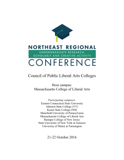 Council of Public Liberal Arts Colleges