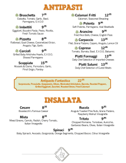 Dinner - Trattoria Fantastica