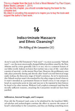 Indiscriminate Massacre and Ethnic Cleansing?