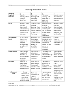 Drawing/ Illustration Rubric