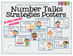 Number Talks