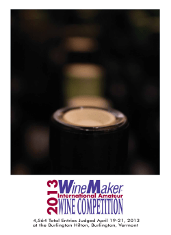 2013 Competition Winners