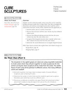 53-56 Cube Sculptures