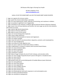 146 Reasons Why Sugar is Ruining Your Health