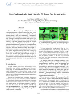 Pose-Conditioned Joint Angle Limits for 3D Human Pose