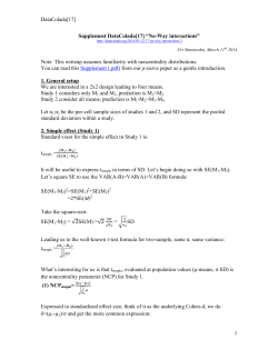 DataColada[17] 1 Supplement DataColada[17] &ldquo;No