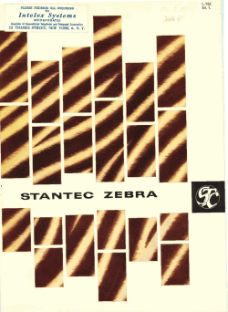 Stantec Zebra - Computer History Museum