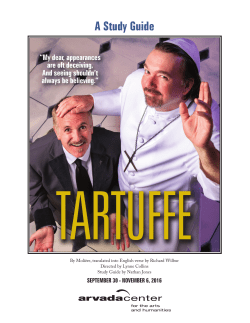 TARTUFFE - Arvada Center for the Arts and Humanities