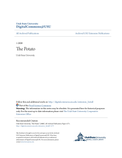 The Potato - Utah State University Extension