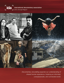 Documentary storytelling expands our understanding of shared