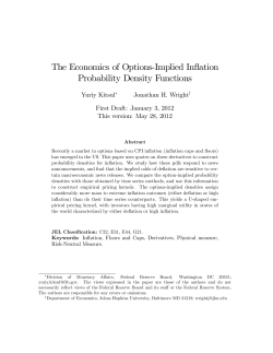 The Economics of Options%Implied Inflation