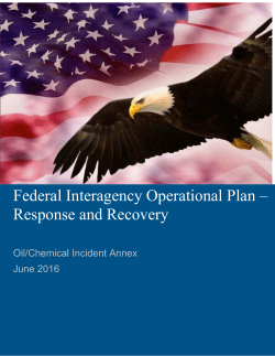 Federal Interagency Operational Plan