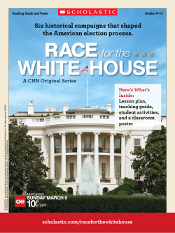 Race for the White House Activities