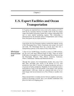US Export Facilities and Ocean Transportation