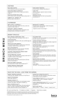brunch men u - Boca Sarasota