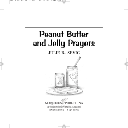 Peanut Butter and Jelly Prayers