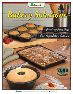 Bakery Containers And Bakery Trays
