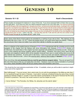 Genesis 10 - Kukis.Org