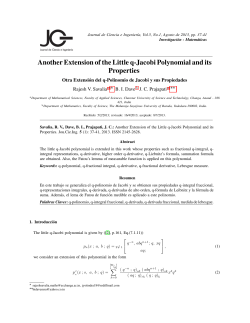 Another Extension of the Little q-Jacobi Polynomial and its Properties