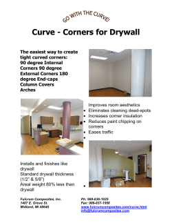 Corners for Drywall