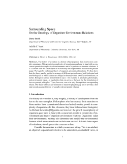 Surrounding Space - Columbia University