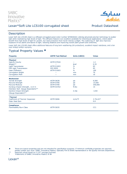 Softlite Data Sheet - AmeriLux International