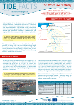 The Weser River Estuary
