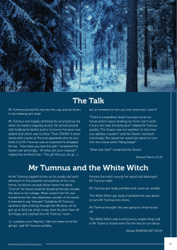 The Talk Mr Tumnus and the White Witch