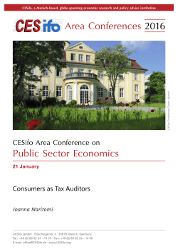 Consumers as Tax Auditors