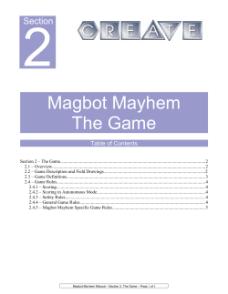 Magbot Mayhem The Game - CREATE
