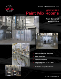 Paint Mix Rooms - Global Finishing Solutions