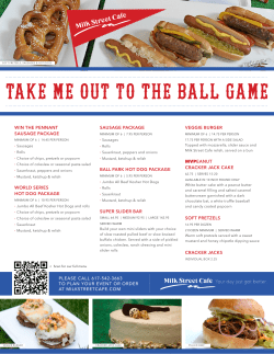 TAKE ME OUT TO THE BALL GAME