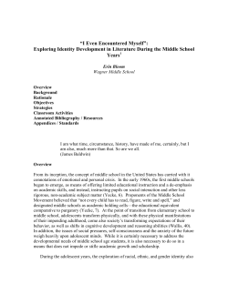 I Even Encountered Myself - Teachers Institute of Philadelphia