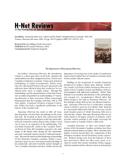 The Importance of Reasoning Otherwise - H-Net