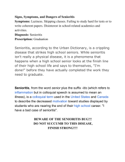 Signs, Symptoms, and Dangers of Senioritis Symptoms: Laziness