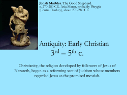 3rd – 5th c. - De Anza College