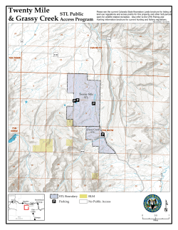 Map - Colorado Parks and Wildlife