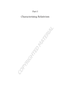 Global Relativism and Self
