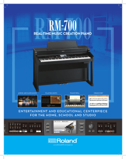 REAL-TIME MUSIC CREATION PIANO