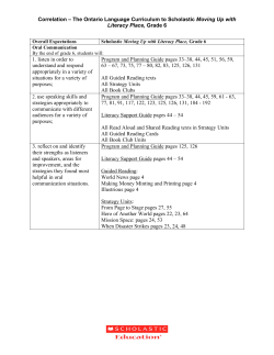 Grade 6 - Scholastic Canada
