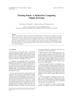 Floating Points: A Method for Computing Stipple