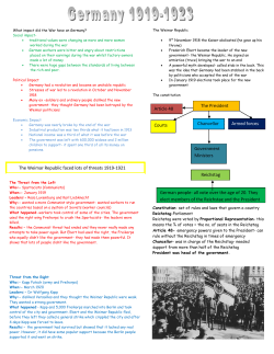 Early German Revision