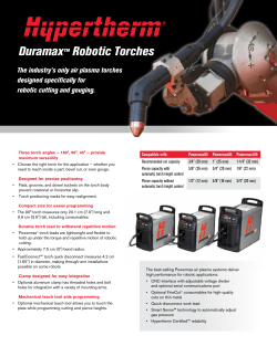 Duramax&trade; Robotic Torches