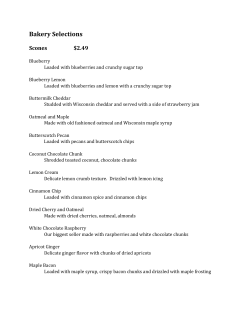 Bakery Selections - The French Press