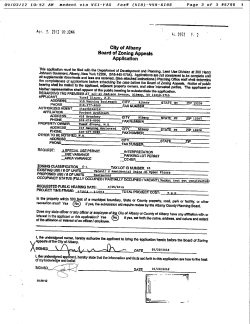 special use permit standards - Capitalize Albany Corporation